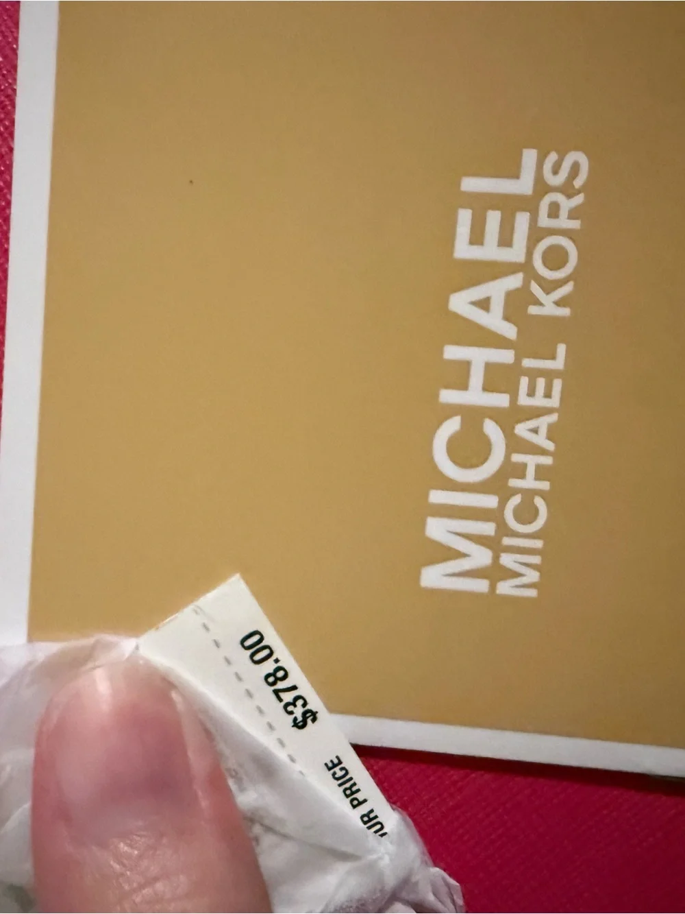 Michael Kors Hot Pink purse